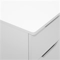 Тумба с ящиками, в офис под стол, 40х52х65 см, Momal белая 03601