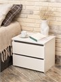 Прикроватная тумба MiKante с 2-мя ящиками 03813