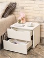 Прикроватная тумба Momal с 2-мя ящиками 03814
