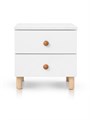 Прикроватная тумба Treben с 2-мя ящиками 03812